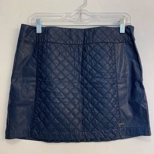 Abercrombie & Fitch faux leather skirt